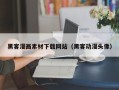 黔东南黑客漫画素材下载网站（黑客动漫头像）